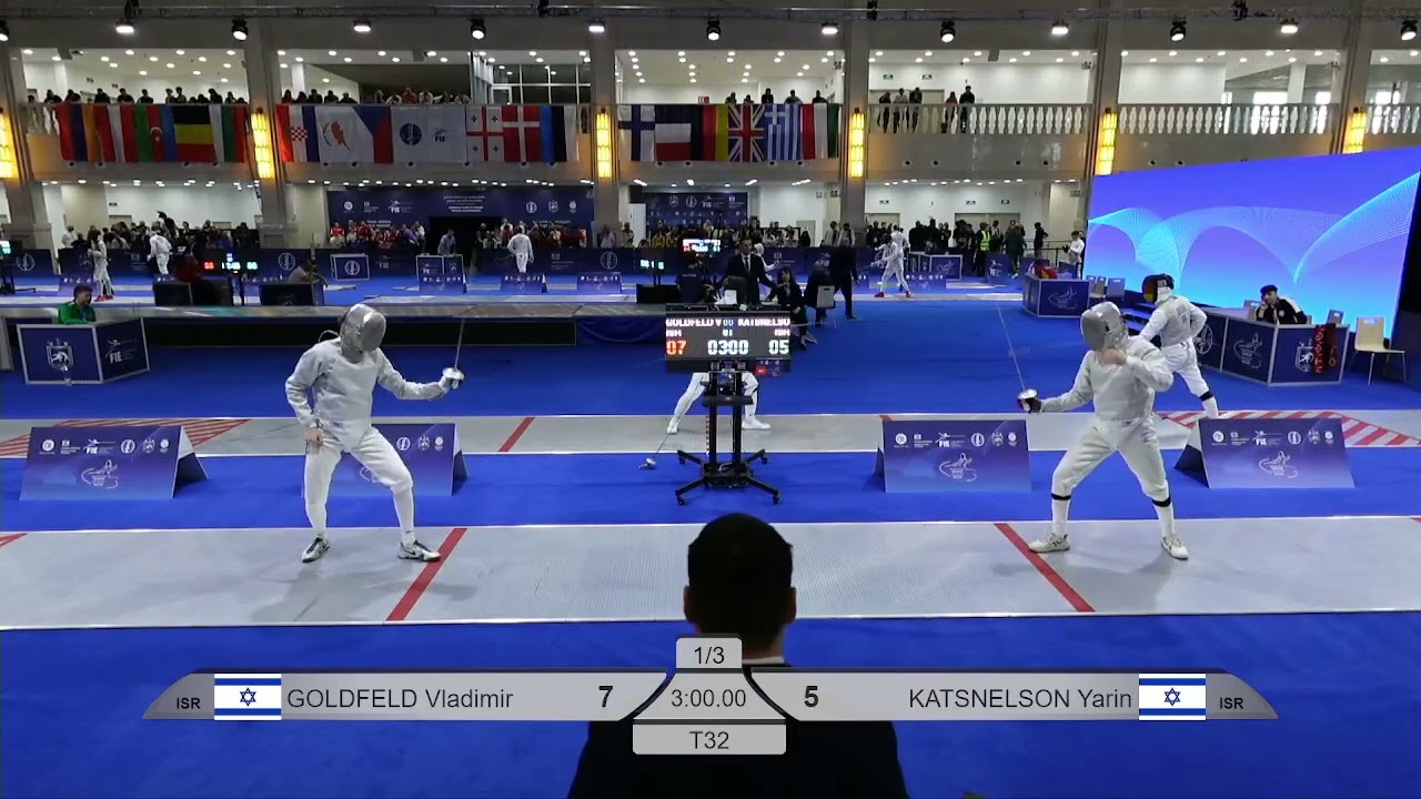 2026 137 T32 16 M S Individual  GEO Red KATSNELSON ISR vs GOLDFELD ISR