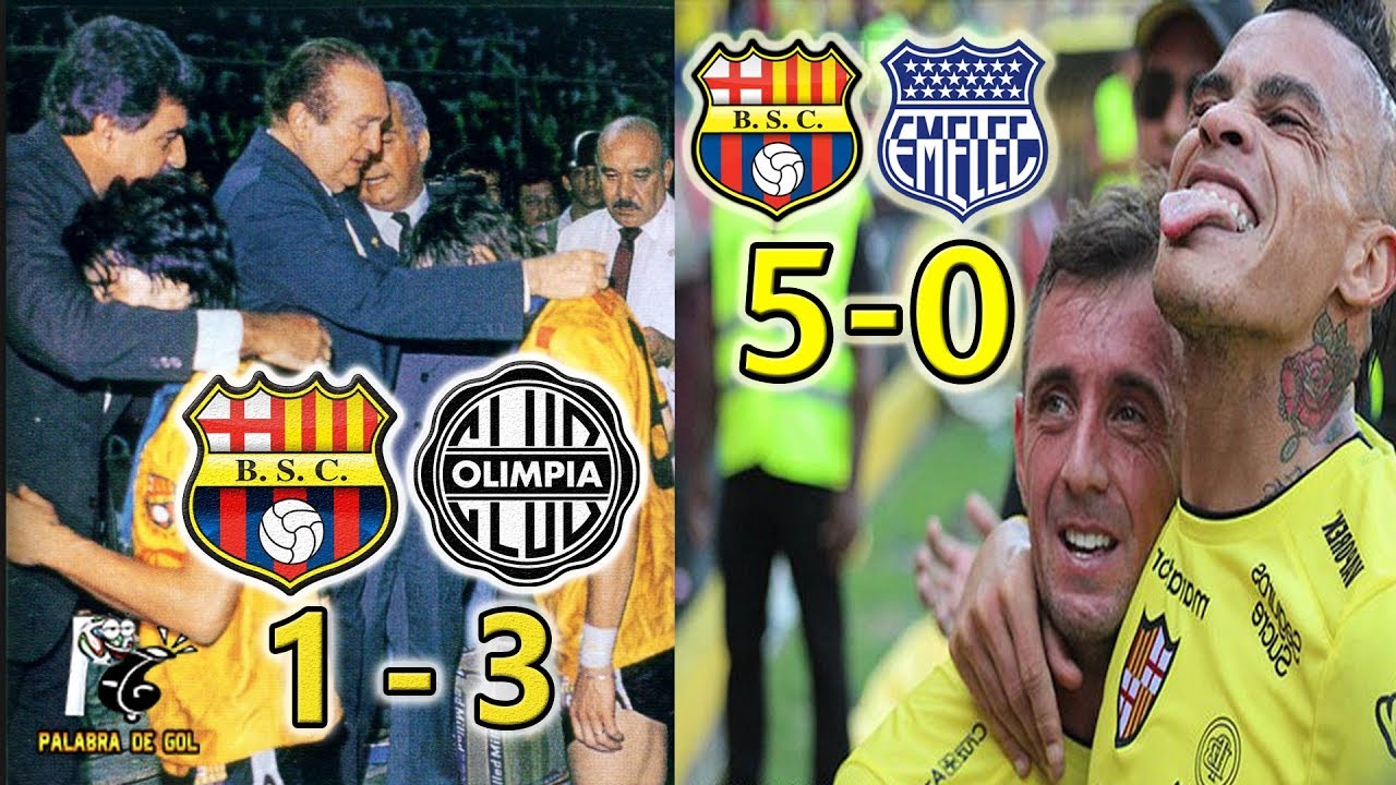 5 PEORES Y MEJORES MOMENTOS DE BARCELONA SC