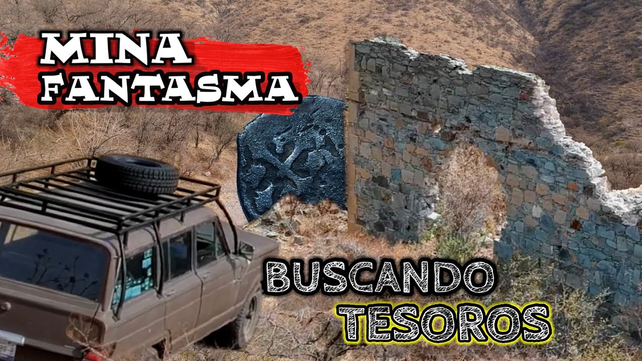 MINA FANTASMA || EXPLORACION TODO TERRENO BUSCANDO TESOROS ⛏🔥 con DETECTOR de METALES