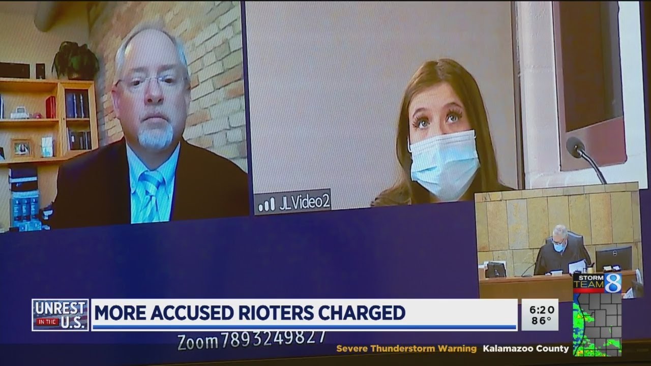2 more arraigned on Grand Rapids riot charges