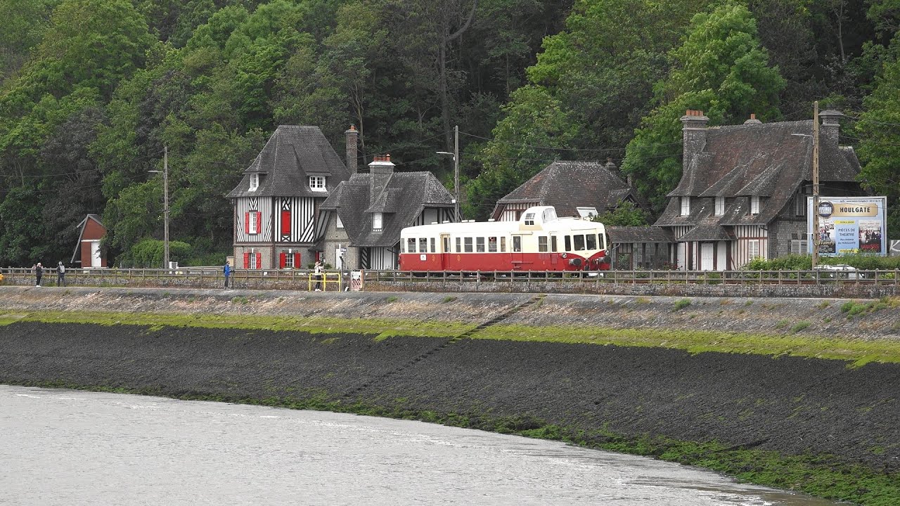 Le X 4039 de l'A.B.F.C. sur la ligne de la Côte Fleurie, 2 juin 2024