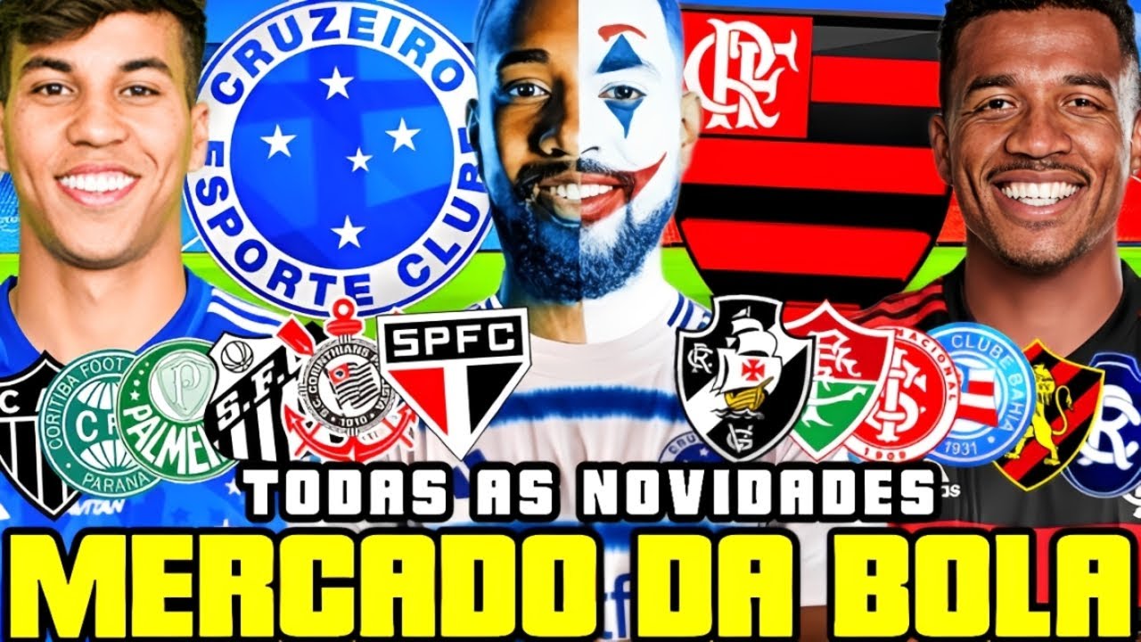 🚨 RESUMO DO MERCADO DA BOLA | GERSON &Eacute; DO CRUZEIRO! TRETA! FLAMENGO QUER KAIO JORGE