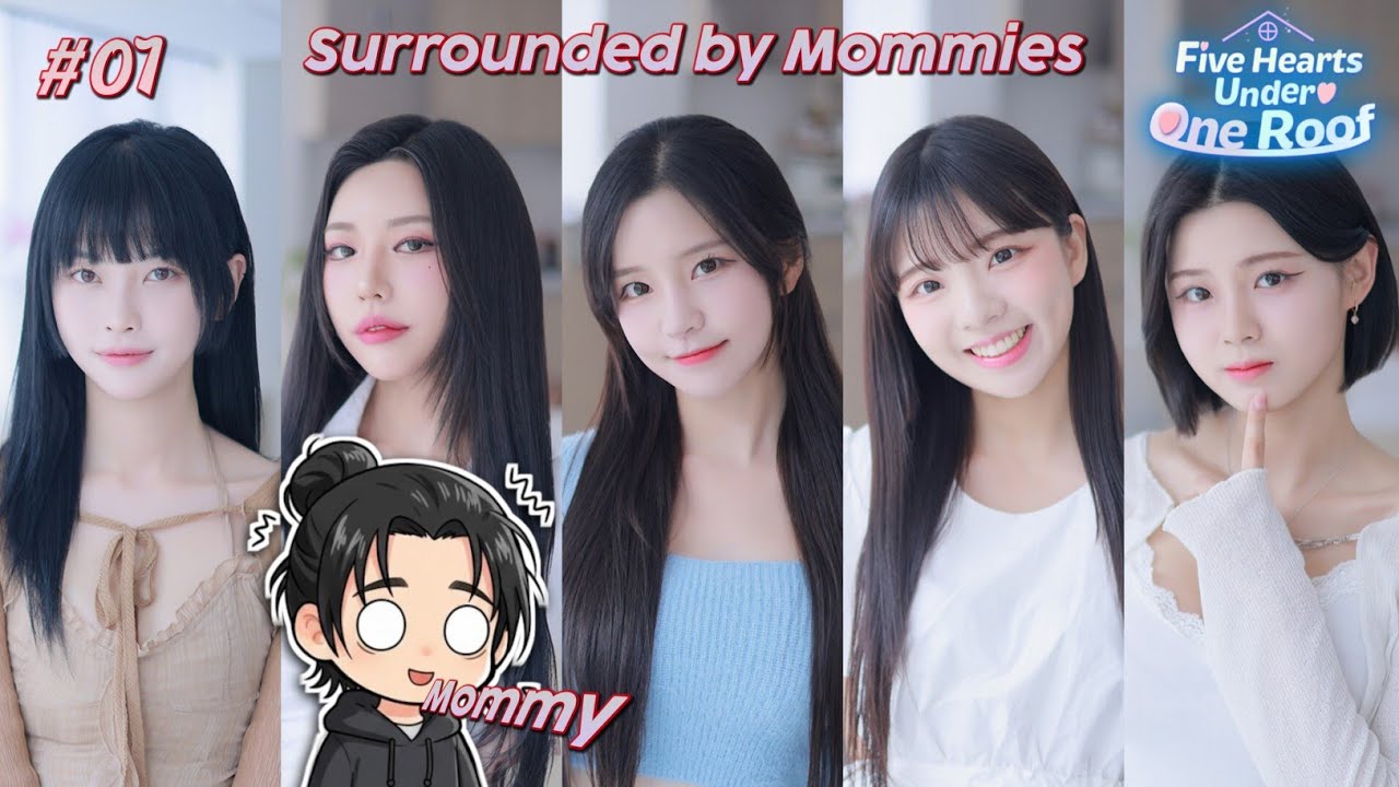 Stuck with five baddies under one roof in VALENTINE'S DAY || FIVE HEARTS UNDER ONE ROOF EP-01 ||