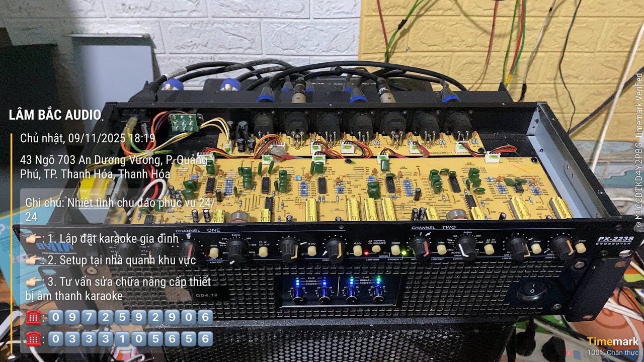 Thua hoa hậu mỗi nhan sắc thôi.crossover BYMA px-223s có cổng sub riêng độc lập.chất âm đẳng cấp