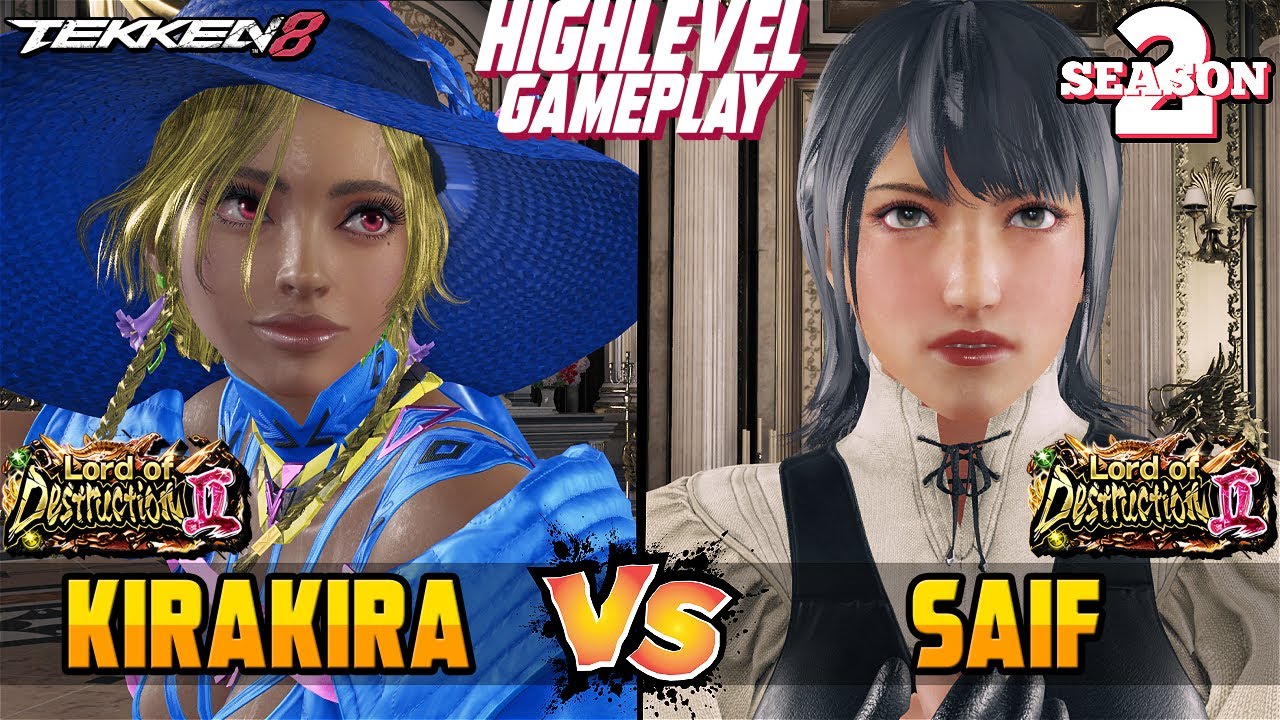Tekken 8 &ndash; KIRAKIRA (Miary Zo) vs SAIF KAZAMA (JUN) &ndash; T8 High Level Gameplay!