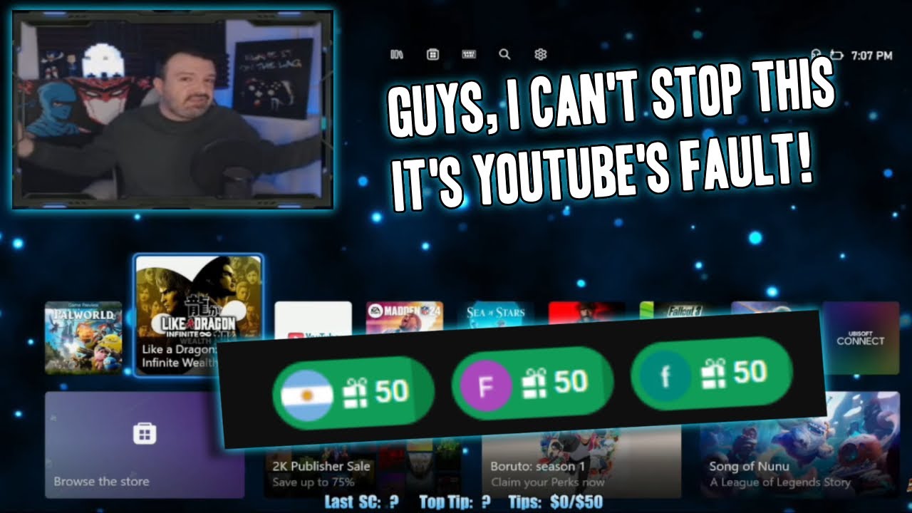 DSP Gets Giant Member-Bombs From Argentina and the Chat Gets Out of Control, the Saga Continues
