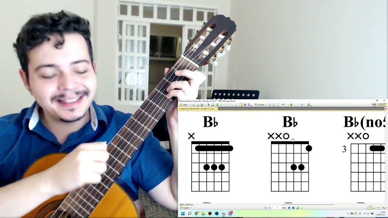 Bb: 9 Formas Diferentes de Fazer No Violão | Como Tocar Si Bemol Maior