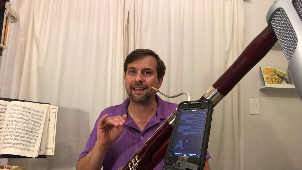 Bassoon Instruction - Using Vowel Shapes to Improve Intonation on the Bassoon