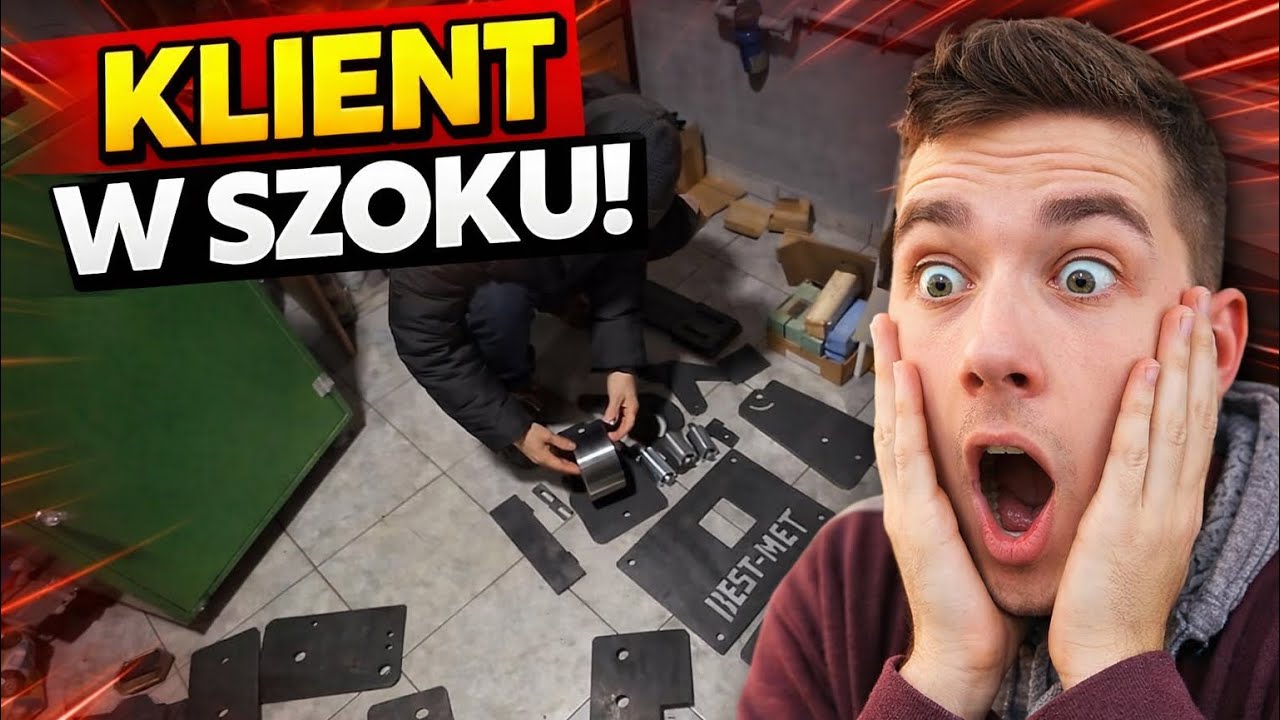 ODBIÓR ELEMENTÓW KLIENT W SZOKU! WYCINAM BLACHY 10 I 12 MM