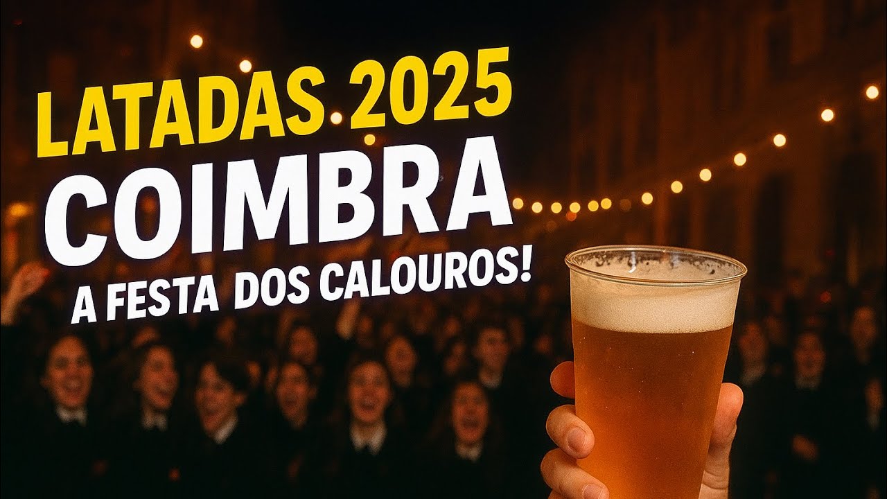 🇵🇹Latada Coimbra 2025: Barris, garrafões, praxes e muita loucura 😎 | Vlog de um Carioca🇧🇷