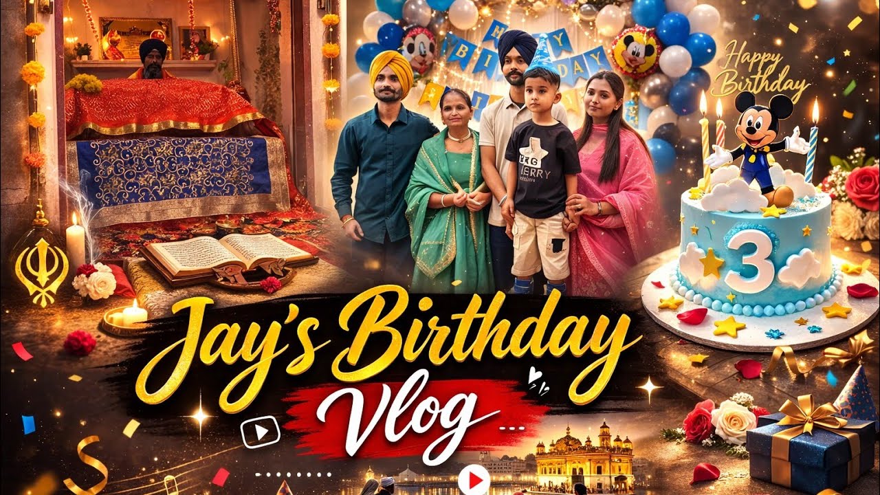 Surprise Mickey Mouse Cake for Jay’s Birthday! 🎂 | Birthday Celebration at Nani’s House 🎉