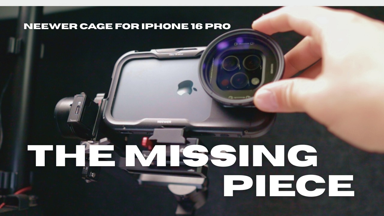 This iPhone Cage Changed How I Film (Neewer Setup)