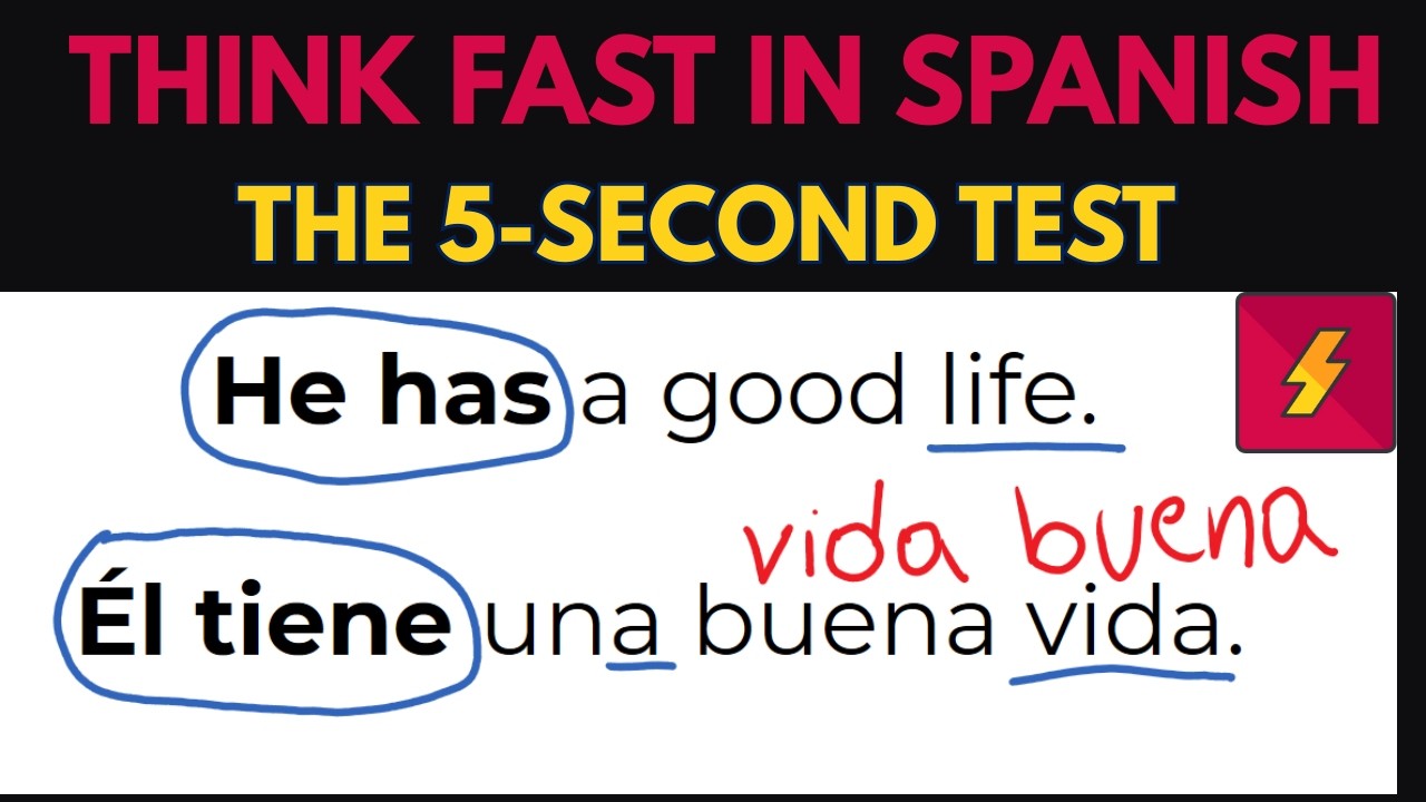 Want to Speak Spanish Fluently?  Practice with a Spanish Teacher,  Stop Thinking and Start Reacting