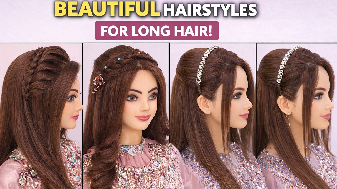 3 Wedding Hairstyles Kashee's l Easy open hairstyles l curly hairstyles l Bridal hairstyles 2026
