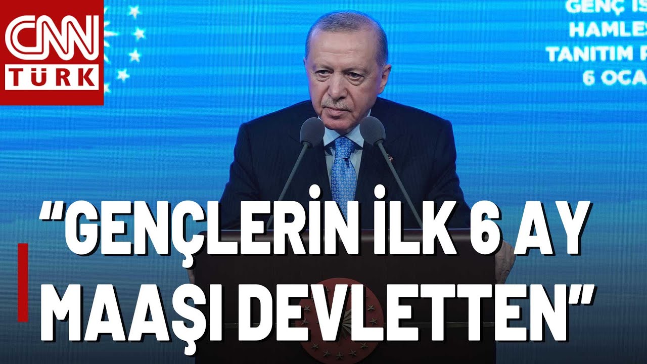 Cumhurbaşkanı Erdoğan'dan Gen&ccedil;lere M&uuml;jdeler! 
