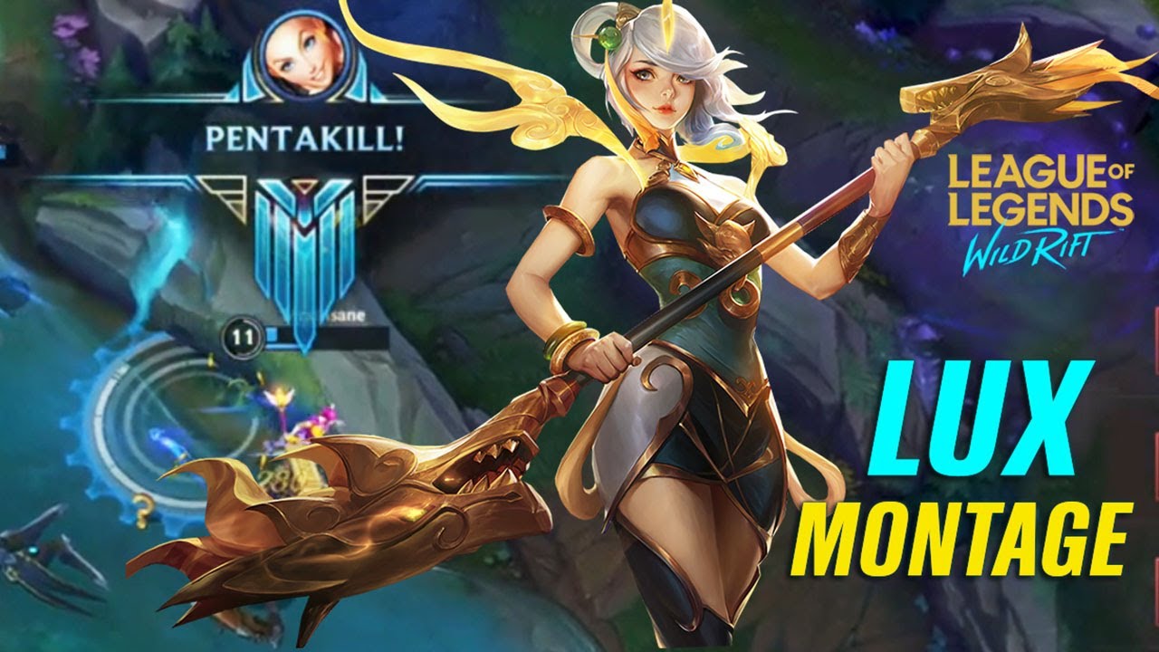 Wild Rift LUX Montage - Best LUX Plays | LoL Wild Rift Montage