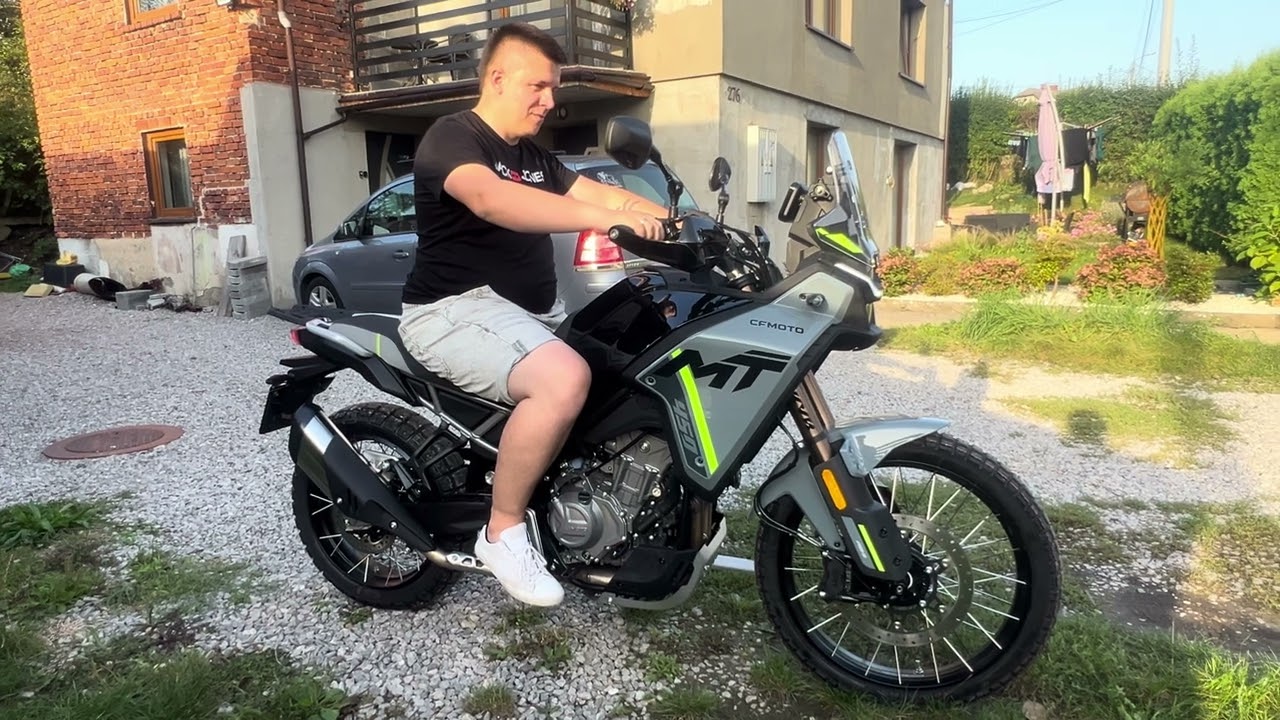 CFMOTO 450 MT - STOCK EXHAUST SOUND 😍 2024