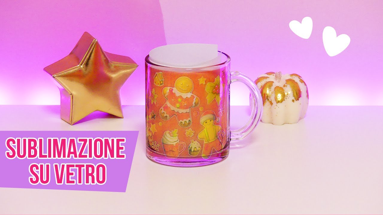 SUBLIMAZIONE SU TAZZA DI VETRO - Sawgrass