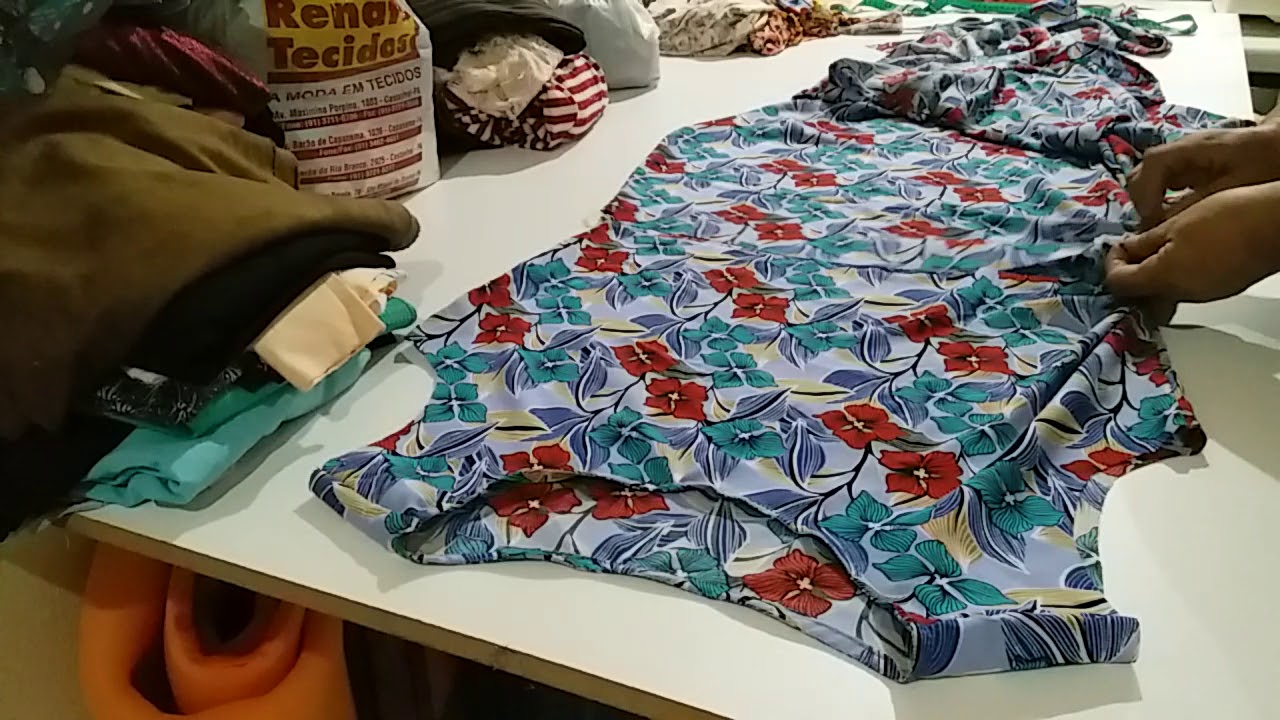 Vestido tamanho gg usando 1.70 de viscose!!