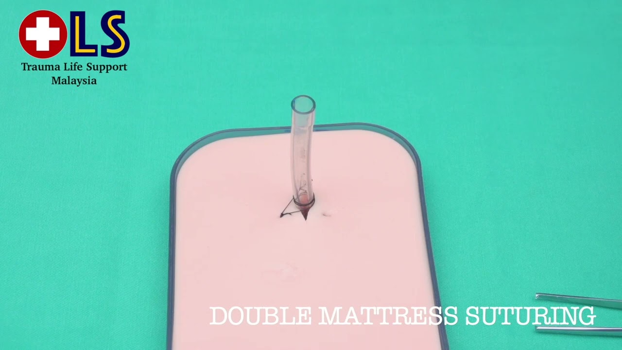 4a  INTRAPLEURAL DRAINAGE DOUBLE MATTRESS - TRAUMA LIFE SUPPORT MALAYSIA