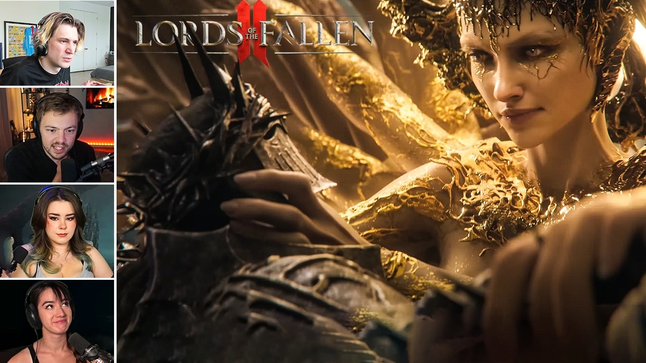Streamers React to Lords of the Fallen II Trailer, Gamescom