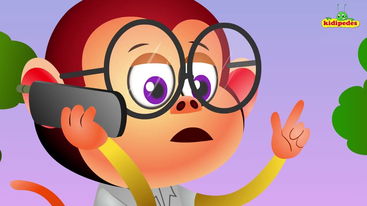 Five Little Monkeys Jumping On The Bed I Nursery Rhymes For Children I Kids Rhyme I Babies Songs
