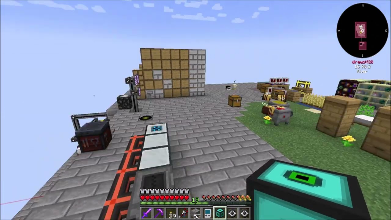 ATM7 Skyblock Ep25 Compact Machines