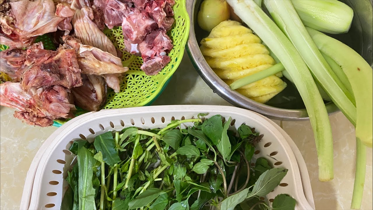 ម្ជួរយួនក្បាលត្រីឆ្ដោ #soup #food #yummy