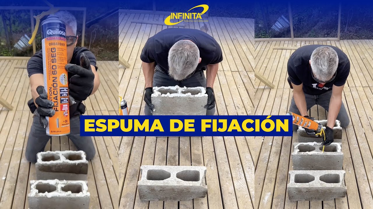 INSTALACIONES CON ESPUMA DE FIJACIÓN 60 SG