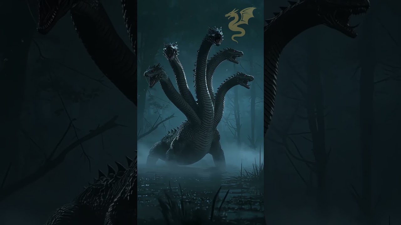 Hydra &ndash; The Multi-Headed Dragon of Chaos | Types of Dragon #dragon #hydra #creature