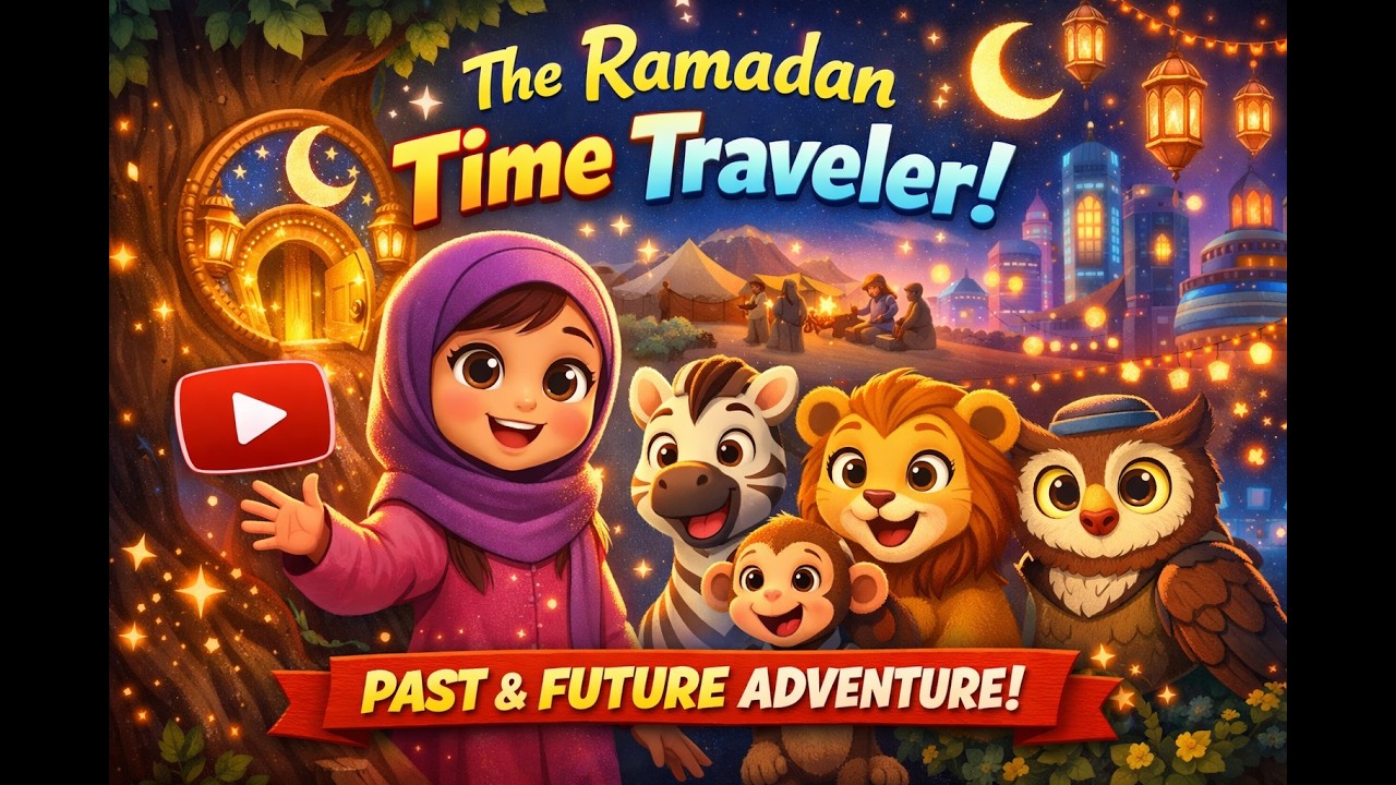 The Ramadan Time Traveler | A Heartwarming Kids Story About Kindness & Sharing ✨