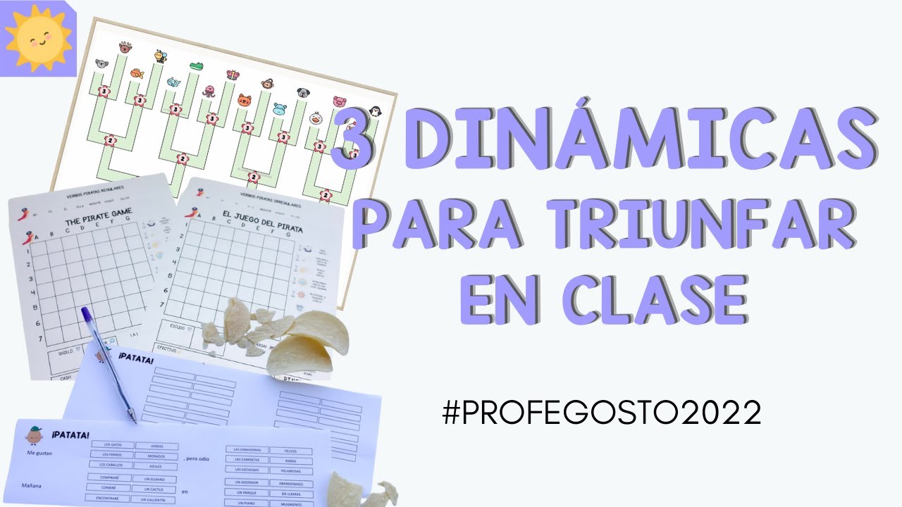 Dinámicas para triunfar en clase. Juegos para niños. Actividades divertidas.
