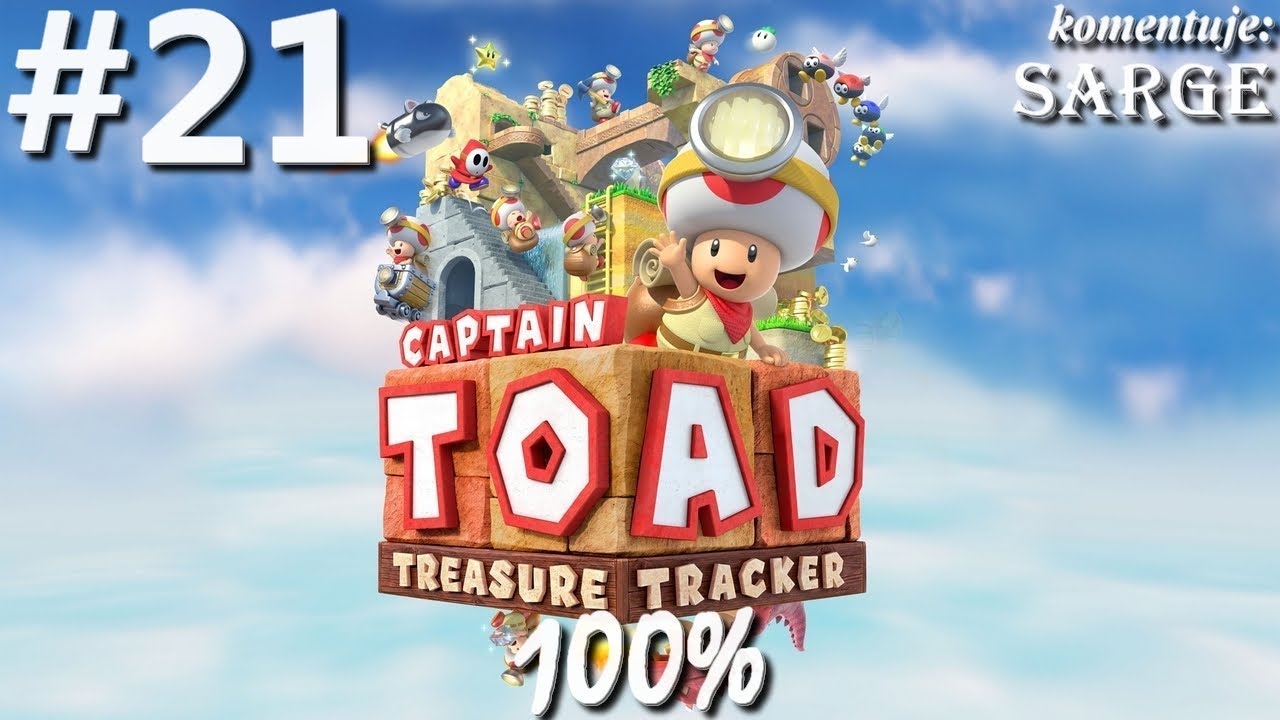 Zagrajmy w Captain Toad: Treasure Tracker (100%) odc. 21 - Mummy-Me Maze Forever 100%