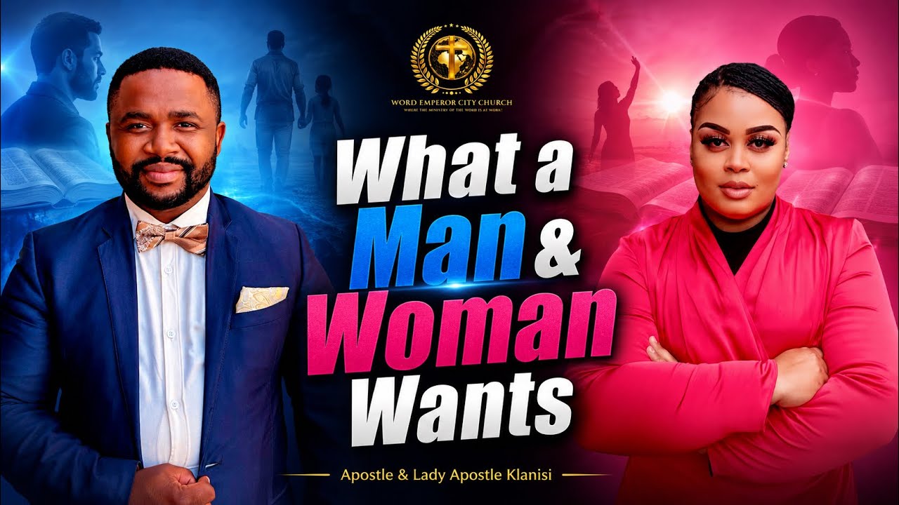 What a man and woman wants