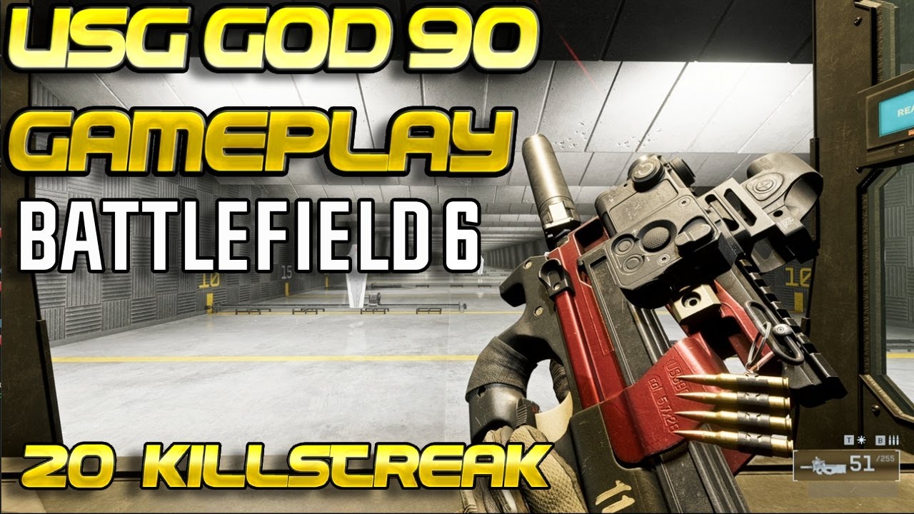 USG-(GOD)90 Gameplay / 20+ Killstreak / Battlefield 6
