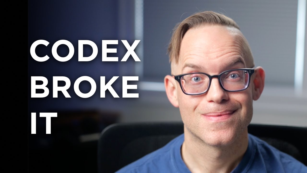 Codex сломал мое приложение (вот что я сделал дальше)