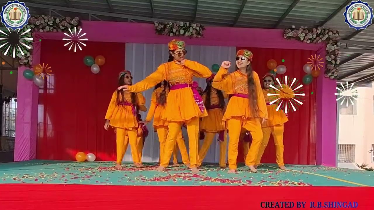 Aa maru gujrat che dance performance by kapalsadi primary school 