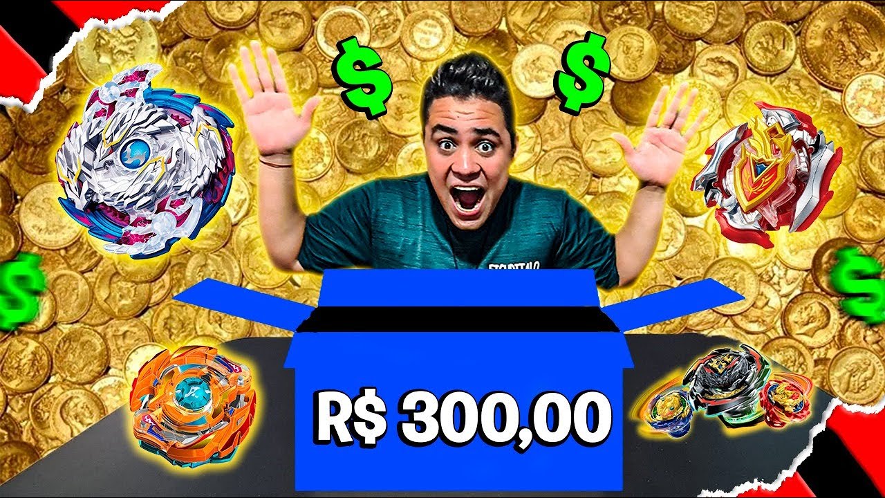 CAIXA MISTERIOSA:  BEYBLADE VALE A PENA ?  FIGURITALO #caixamisteriosa #beyblade #beybladeburst