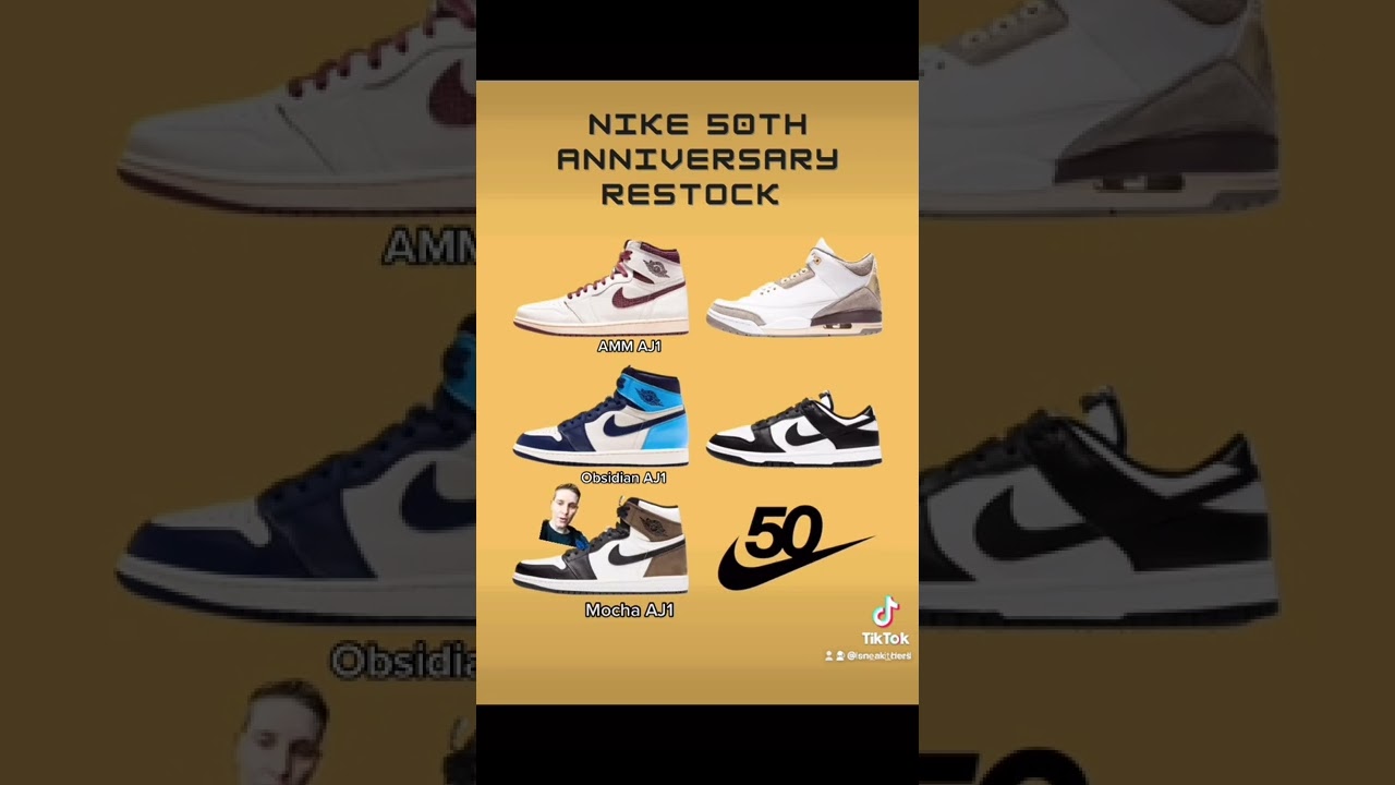 Nike 50th Anniversary Restock - May 30th - SNEAKHERHEAD
