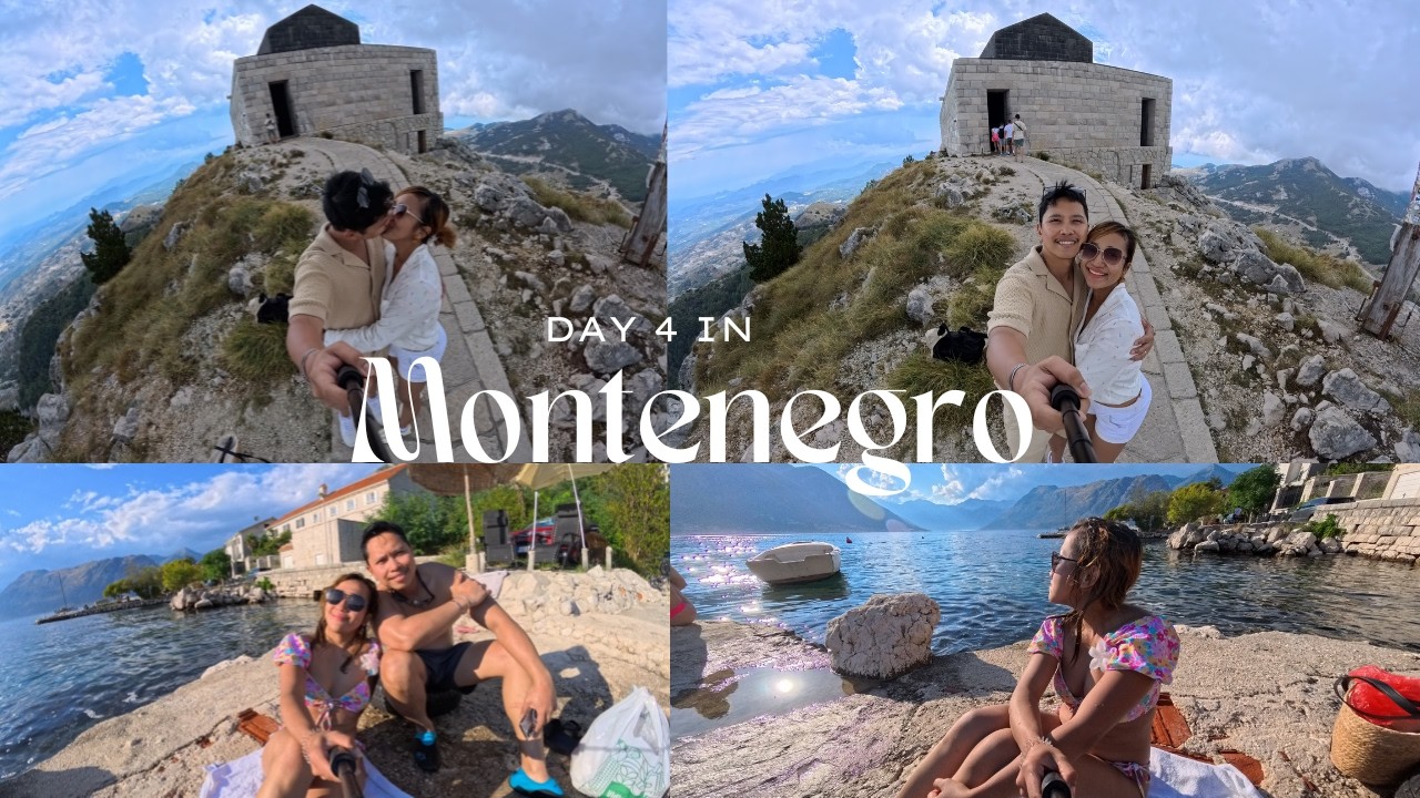 Our Final Day in Montenegro | Epic Ride to Njegoš Mausoleum + Beach Vibes