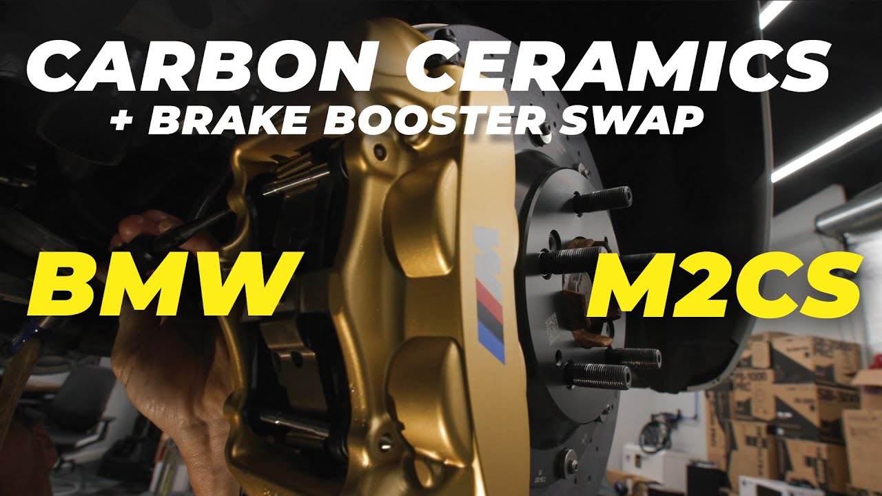 Doing Steel to Carbon Ceramic Brake Swap on M2CS (M3/M4) Episode 1