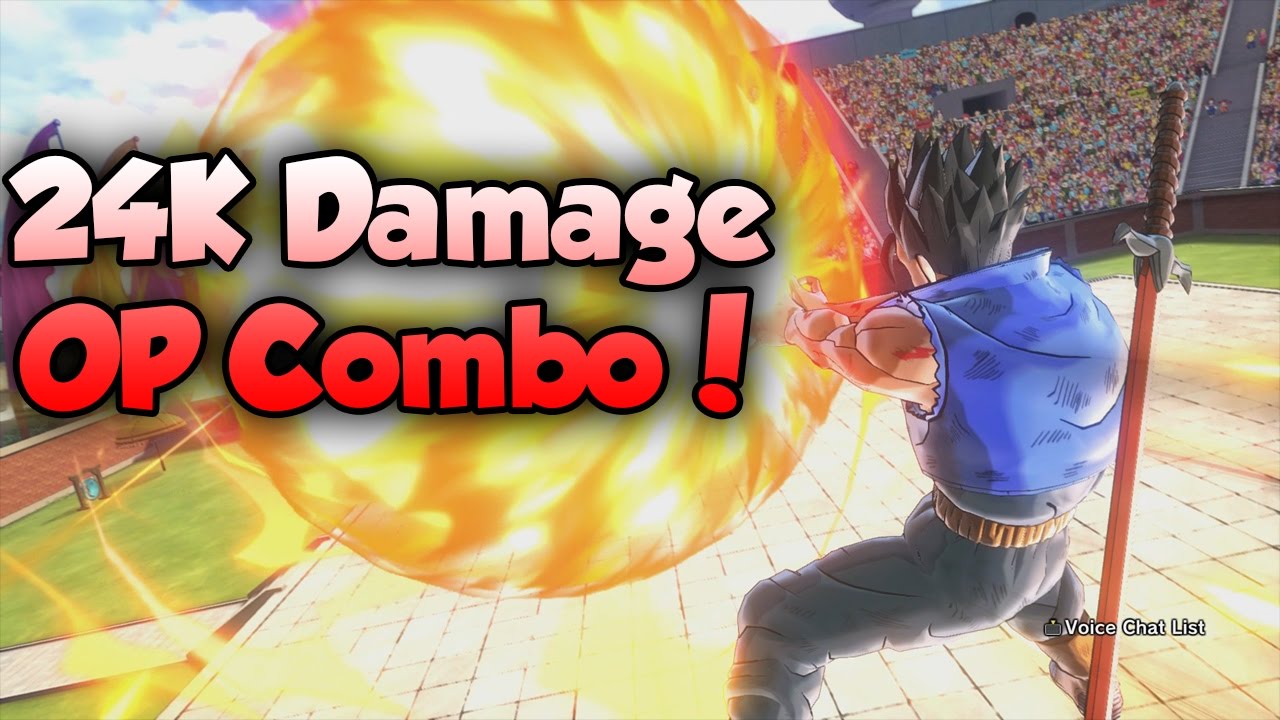 24k Damage Combo! Over kill your opponent! - Dragon Ball Xenoverse 2