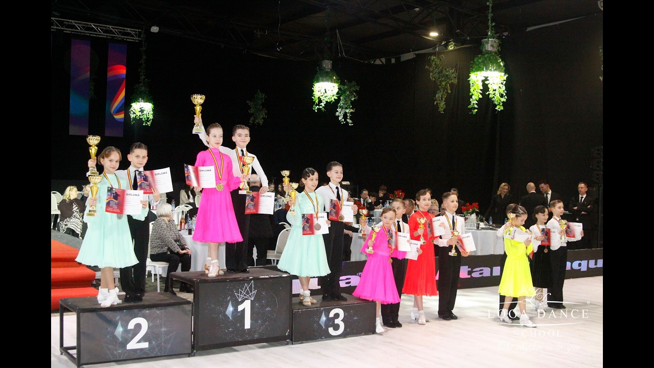 Loga Dance School la Campionatul National de Dans Sportiv - Standard 10-11 ani (28 Feb - 1 Mar 2026)