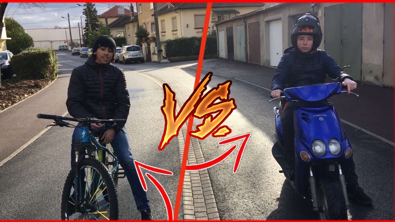 WHEELING CHALLENGE ! SCOOTER VS VTT !