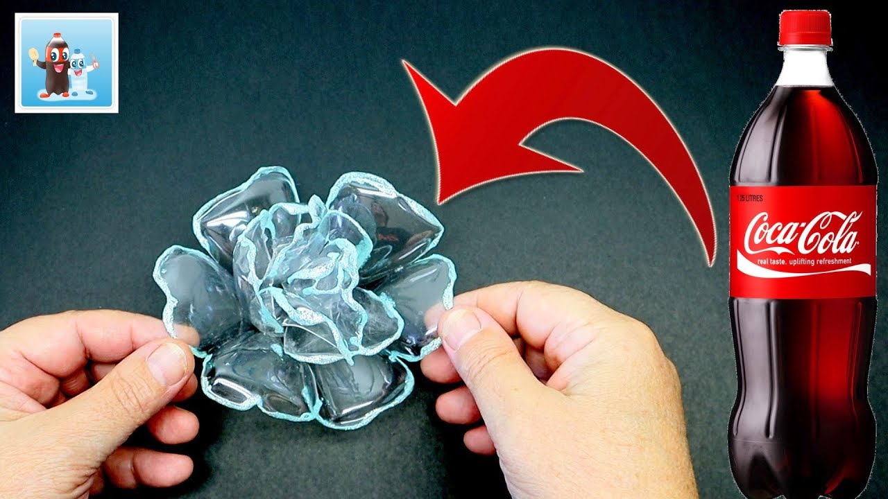 Best out of Waste Ideas How to Make Plastic Bottle Flowers Art and Craft