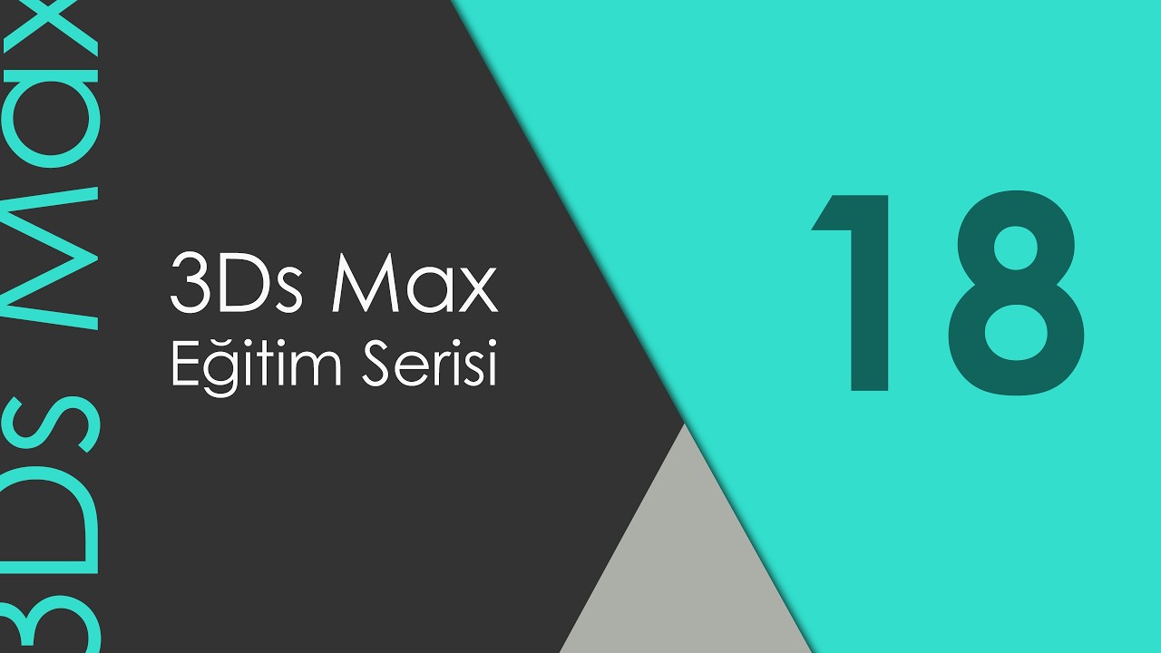 3Ds Max Eğitim Serisi | Editable Poly ile Masa Modelliyoruz - Bölüm 01