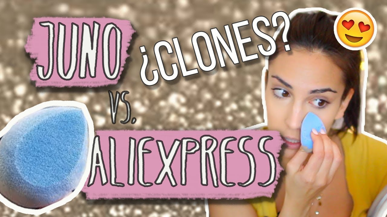 ESPONJA JUNO VS. ESPONJA TERCIOPELO ALIEXPRESS