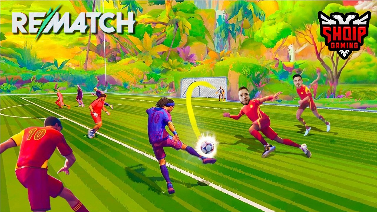 SHQIPET LUJN BASHK ME RONALDINHON !! - REMATCH | SHQIPGaming