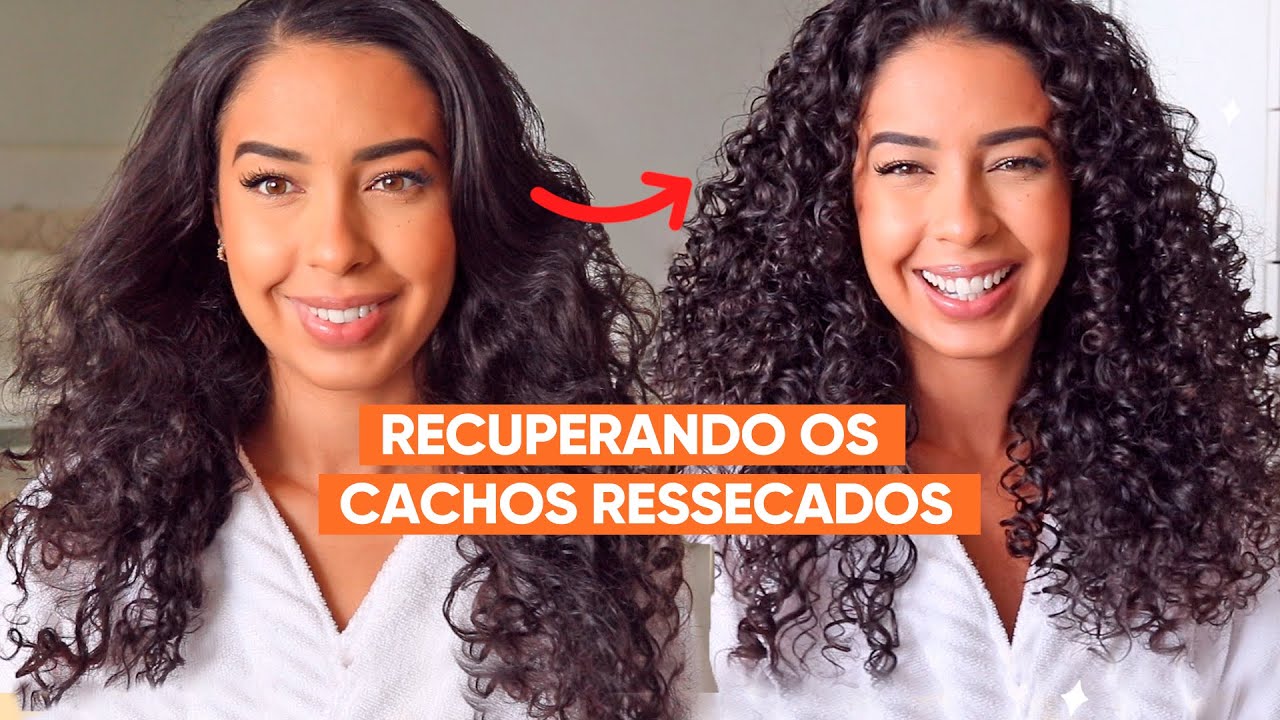 RECUPERANDO OS CACHOS RESSECADOS - ROTINA CAPILAR S&Oacute; COM FAVORITOS | JULIANA LOUISE