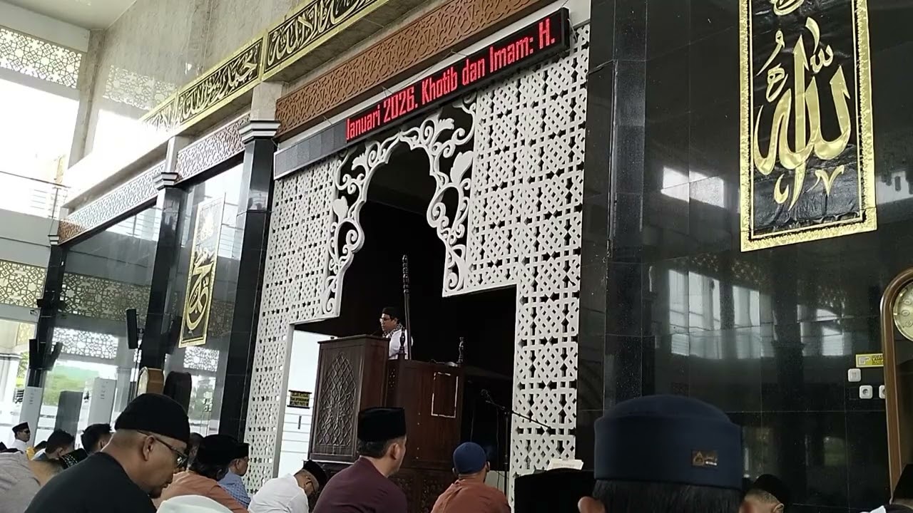 Khotbah Jumat, 16 Januari 2026